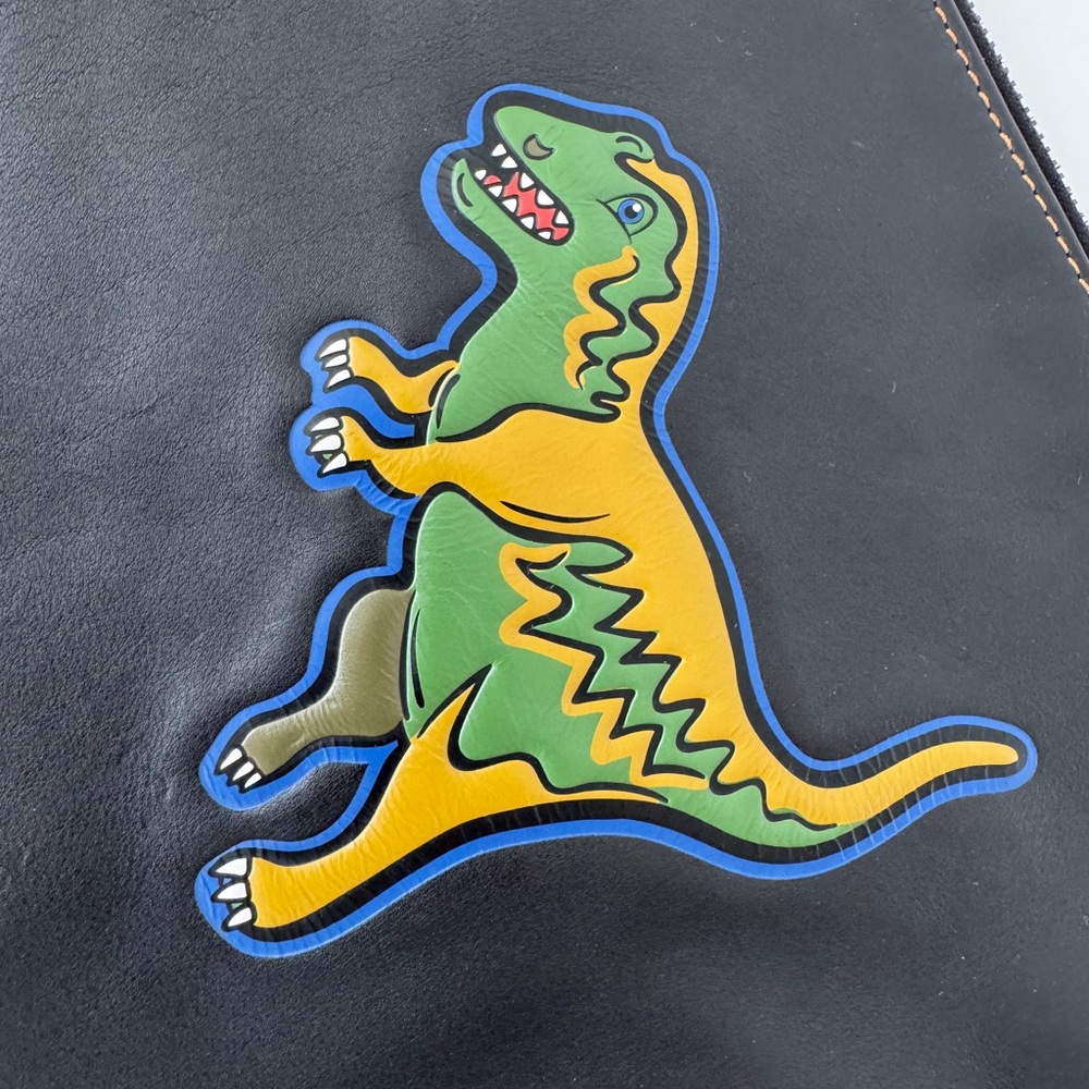 Coach 1941 Large Rexy Dino Clutch Wristlet - Picture 2 of 6